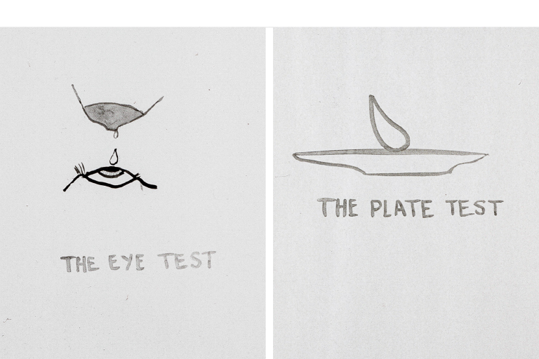 The Eye Test and The Plate Test, 1995